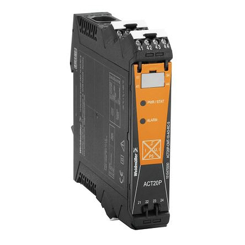Weidmüller ACT20C Series Signal Transducer, Current Input, Relay, Analogue Output, 10V Supply, DNV GL