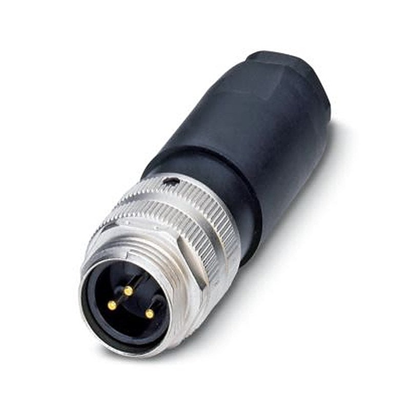 Phoenix Contact Industrial Circular Connector, 3 Contacts, Cable, 7/8 in Connector, Plug, Male, IP67, SACC Series