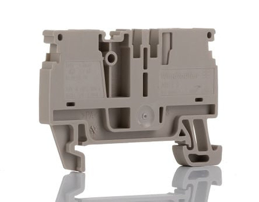 Weidmüller 1521850000 DIN Rail Terminal Block Beige, 2.5mm², 1-Level, Push-in, ATEX