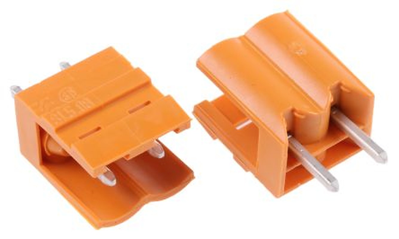 Weidmüller OMNIMATE SL Series Pluggable Terminal Block, 2-Contact, 5.08 mm Pitch, 1 Row, 1521860000