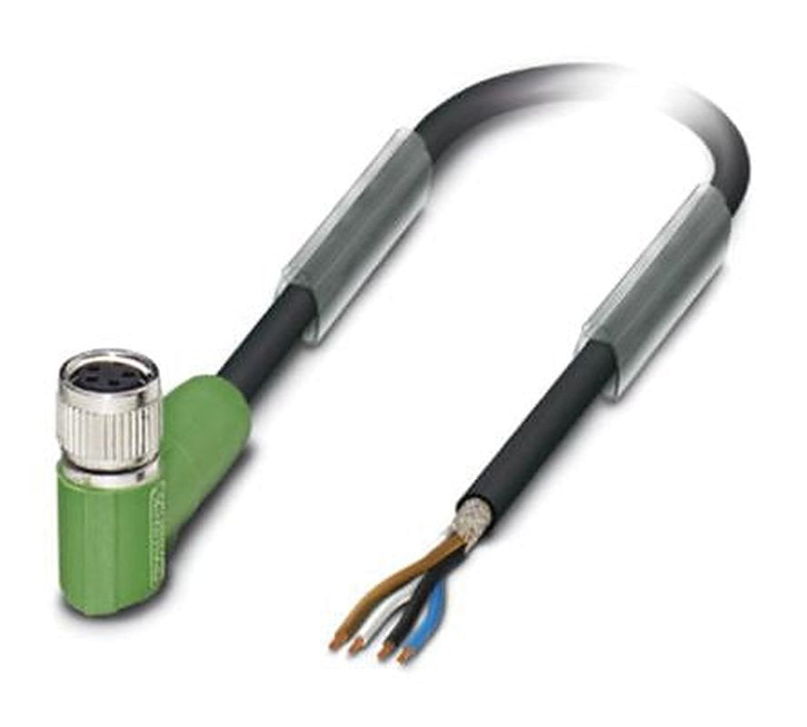 Phoenix Contact Female 4 way M8 to 4 way Unterminated Sensor Actuator Cable, 3 m