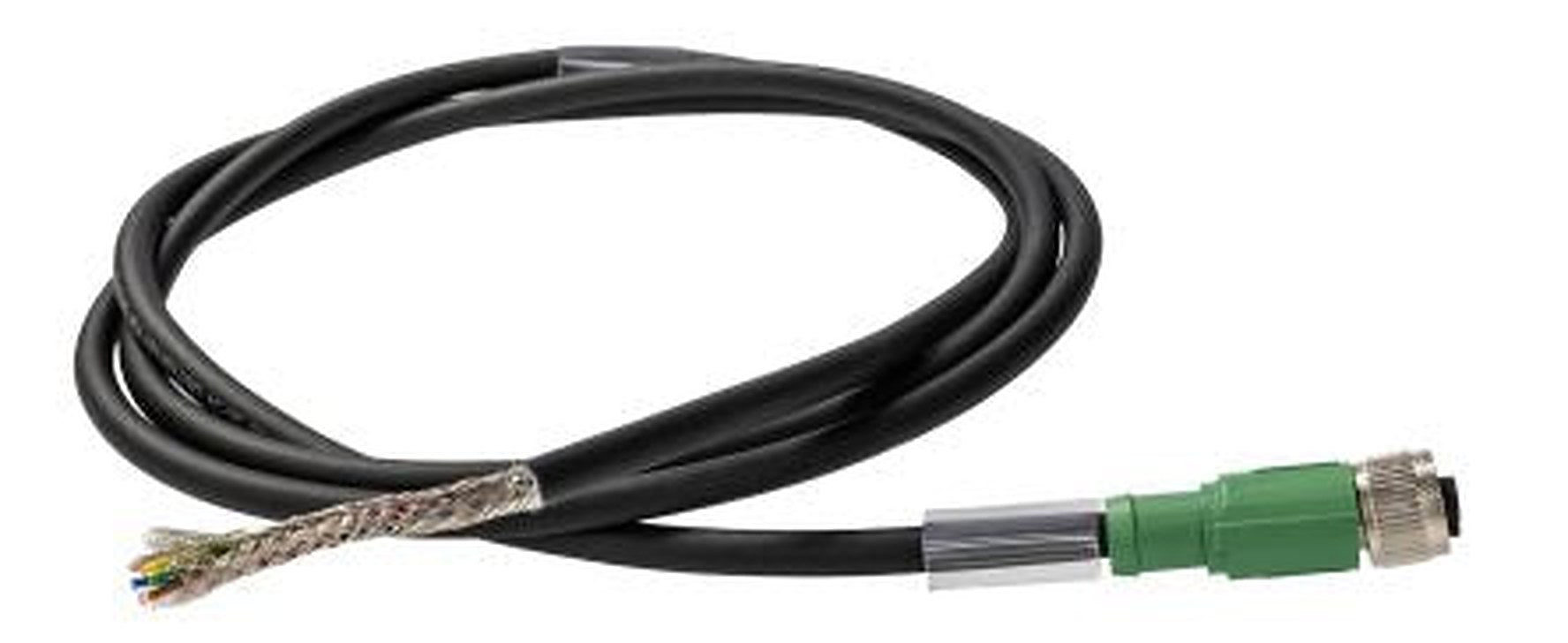 Phoenix Contact Female 8 way Straight to Unterminated Sensor Actuator Cable, 1.5 m