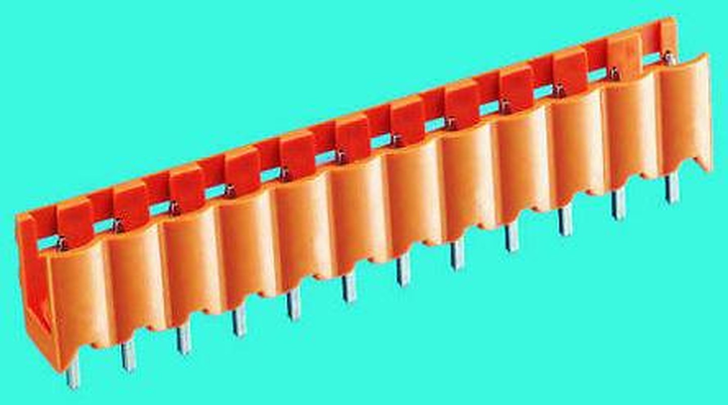 Weidmüller OMNIMATE SL Series Pluggable Terminal Block, 14-Contact, 5.08 mm Pitch, 1 Row, 1523060000