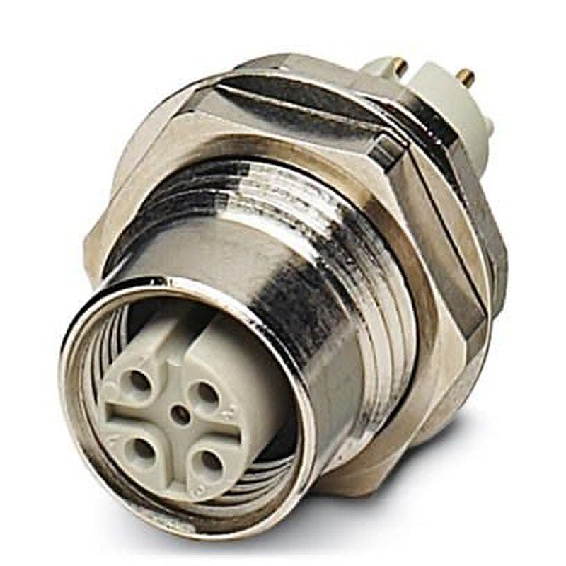 Phoenix Contact Circular Connector, 4 Contacts, M12 Connector, Socket, IP67, SACC Series