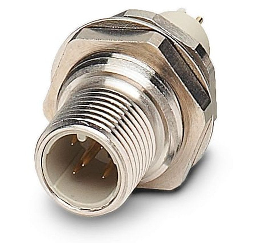 Phoenix Contact Circular Connector, 5 Contacts, Rear, M12 Connector, Plug, Male, IP67