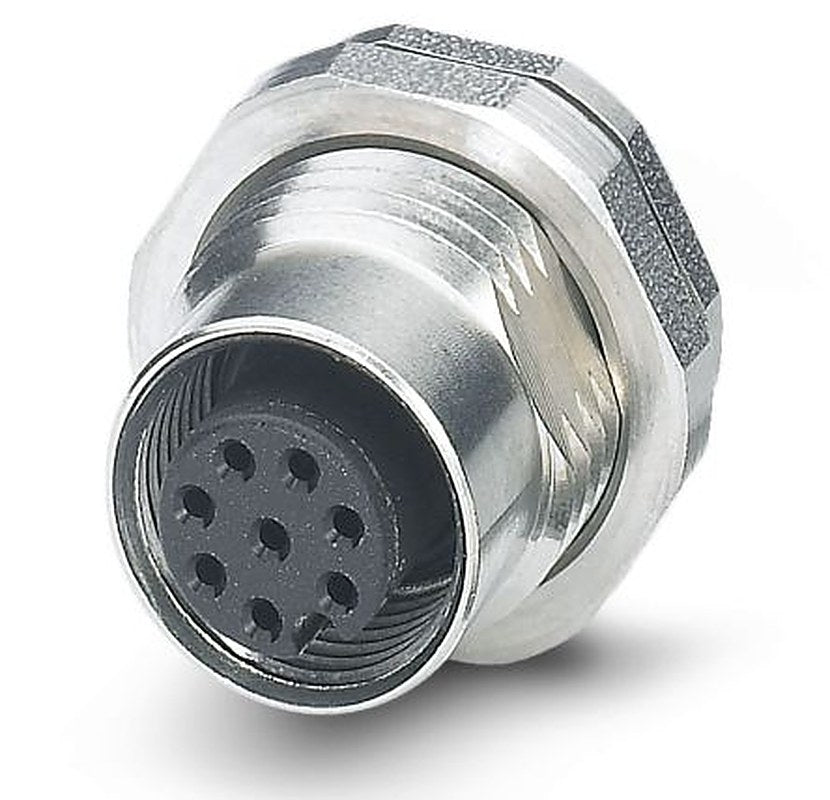 Phoenix Contact Circular Connector, 8 Contacts, Rear, M12 Connector, Socket, Female, IP65, IP67, IP69K