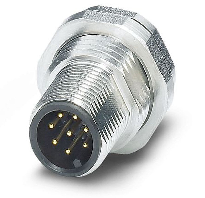 Phoenix Contact Circular Connector, 8 Contacts, Rear, M12 Connector, Plug, Male, IP65, IP67, IP69K
