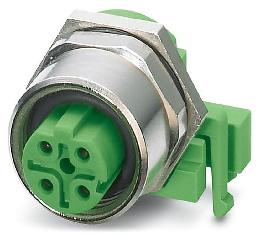 Phoenix Contact Circular Connector, 4 Contacts, Screw, M12 Connector, Socket, Male/Female, IP65, IP67