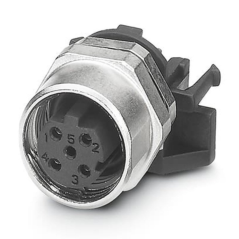 Phoenix Contact Circular Connector, 4 Contacts, Rear, M12 Connector, Socket, Female, IP67, SACC Series