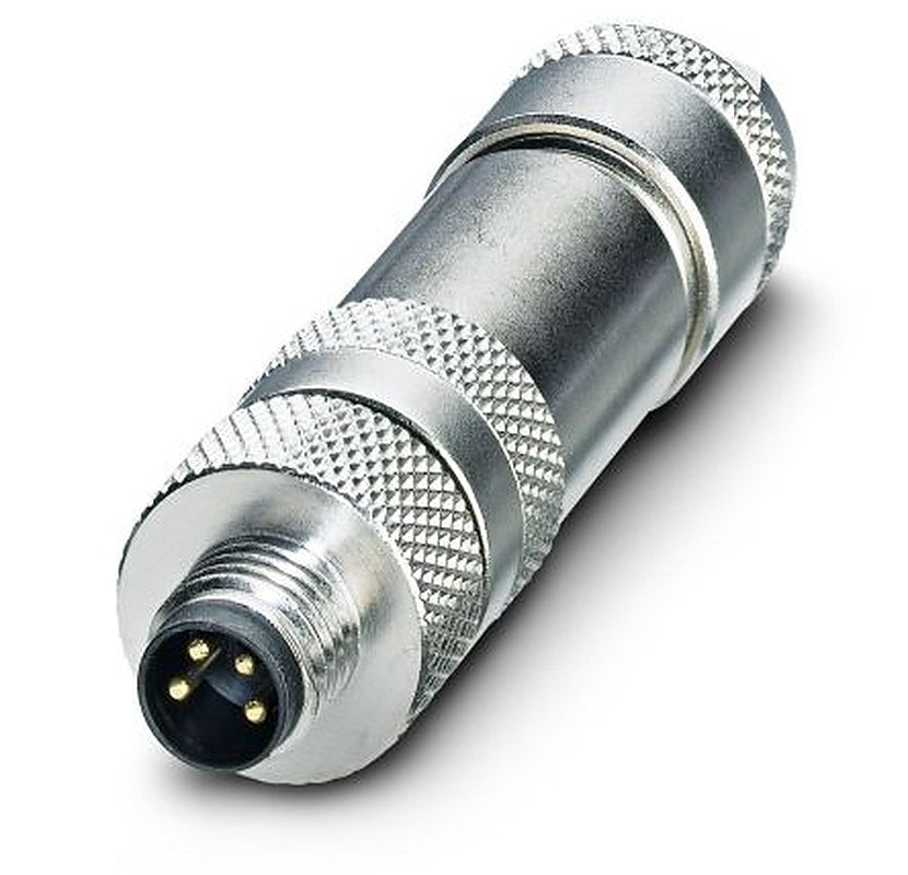 Phoenix Contact Circular Connector, 4 Contacts, M8 Connector, Plug, Male, IP67, SACC Series