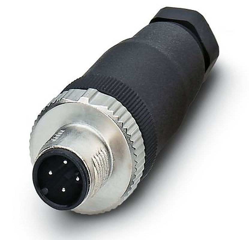 Phoenix Contact Circular Connector, 4 Contacts, Cable, M12 Connector, Plug, Male/Female, IP67, SACC Series