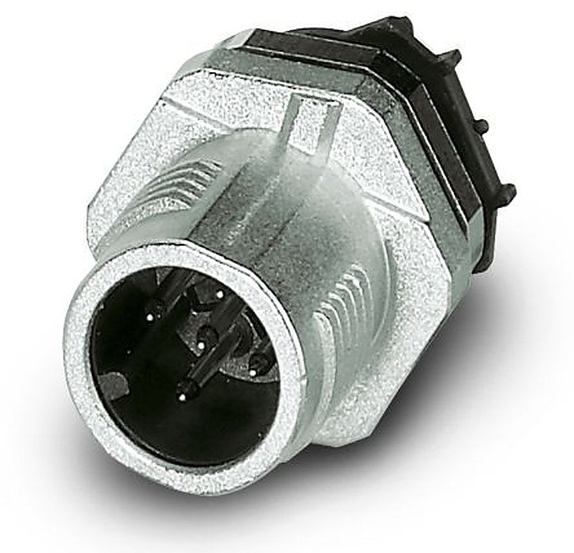 Phoenix Contact Circular Connector, 5 Contacts, Rear, M12 Connector, Plug, Male, IP67