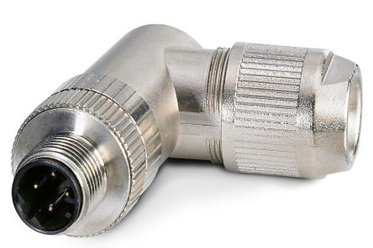 Phoenix Contact Circular Connector, 4 Contacts, Cable, M12 Connector, Plug, Male, IP67, SACC Series