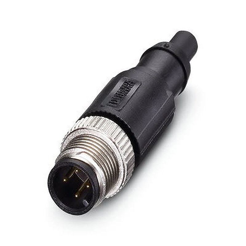 Phoenix Contact Circular Connector, 4 Contacts, M12 Connector, Plug, Male, IP65, IP67, SAC Series