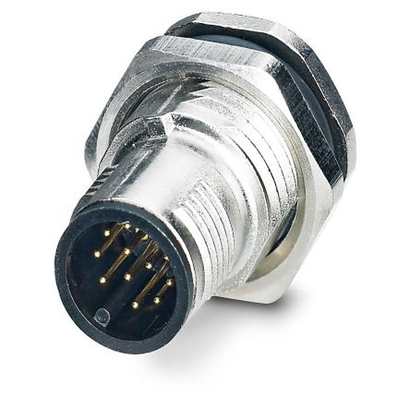 Phoenix Contact Circular Connector, 12 Contacts, Rear, M12 Connector, Plug, Male, IP65, IP67
