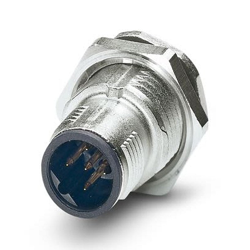Phoenix Contact Circular Connector, 4 Contacts, Rear, M12 Connector, Plug, Male, IP65, IP67, SACC Series