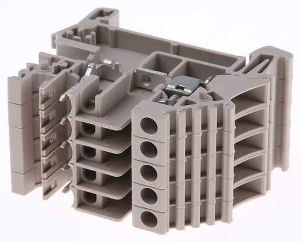 Weidmüller W Series 1-Contact Male Interface Module, Clamping Yoke Connector, DIN Rail, 16A