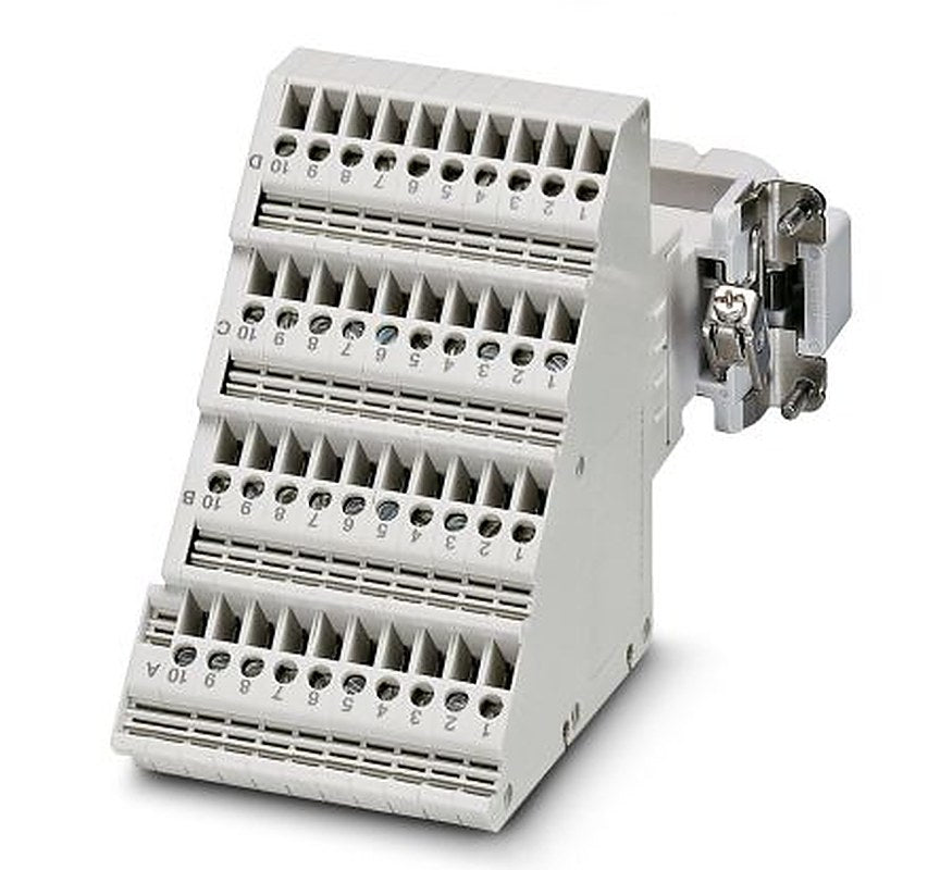 Phoenix Contact 1584240 HC-D 40-A-UT-PEL-M Series Terminal Adapter, 2.5mm², Screw