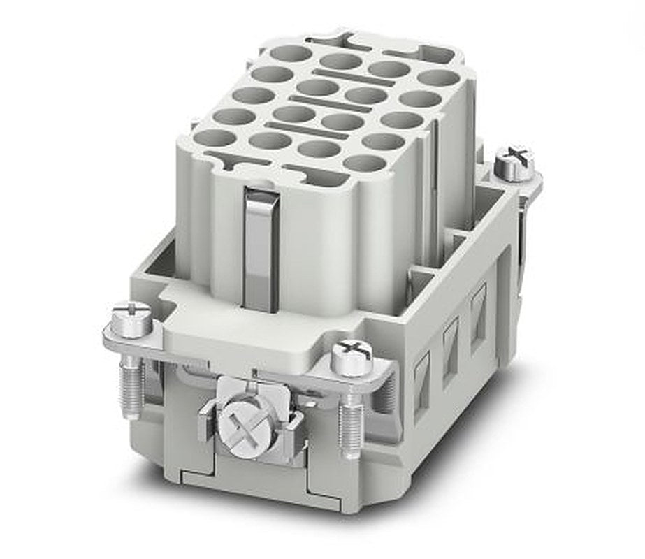 Phoenix Contact Heavy Duty Power Connector Insert, 16A, HC-BB18 Series Female, 18 Contacts