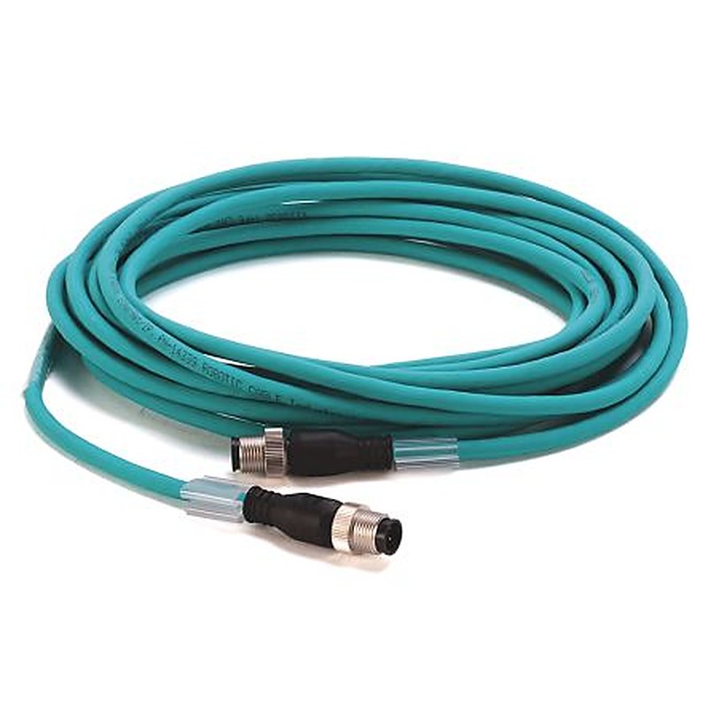 Allen Bradley 1585D, 5 m Cat5e Ethernet Cable, Green Thermoplastic Elastomer Sheath, Unshielded