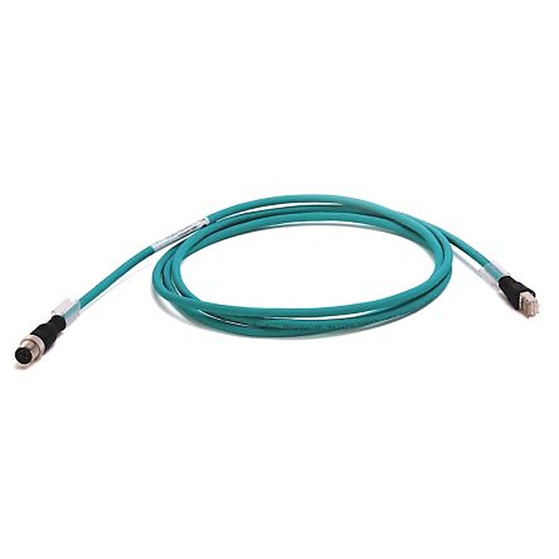 Allen Bradley 1585D, 2 m Cat5e Ethernet Cable, Green Thermoplastic Elastomer Sheath, Unshielded