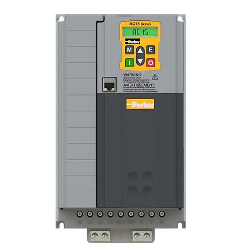 Parker Variable Speed Drive, 11 kW, 3 Phase, AC15 Series 480V 23 A