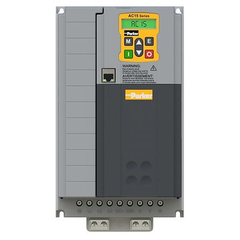 Parker Variable Speed Drive, 15 kW, 3 Phase, AC15 Series 480V ac 32 A