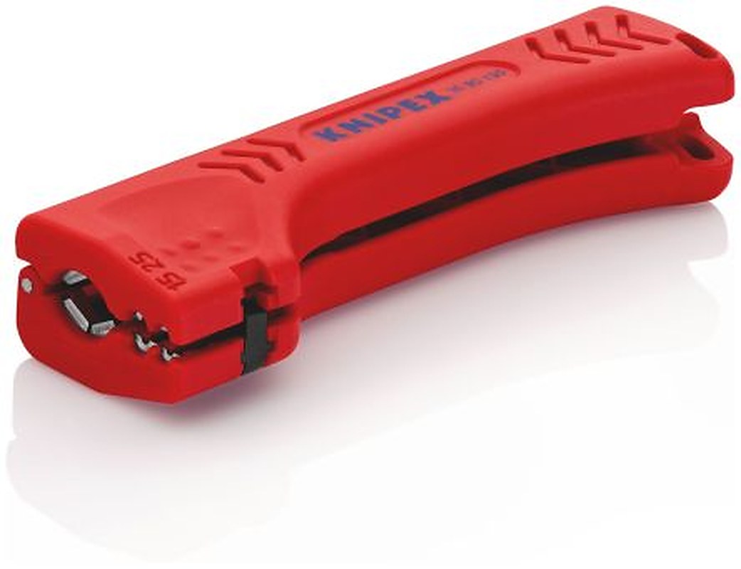 Knipex 16 Series Round Insulated, Comfort Grip Wire Stripper, 8 to 13 mm, 130 mm Overall