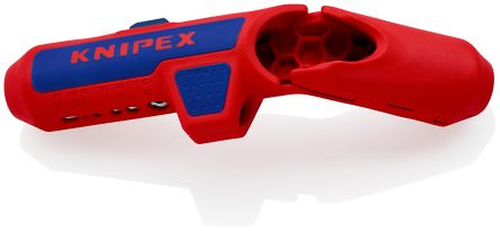 Knipex 16 95 01 SB Series Coaxial, Data, Standard Waterproof, Round Pistol Grip, Ergonomic Ergostrip Universal Stripping