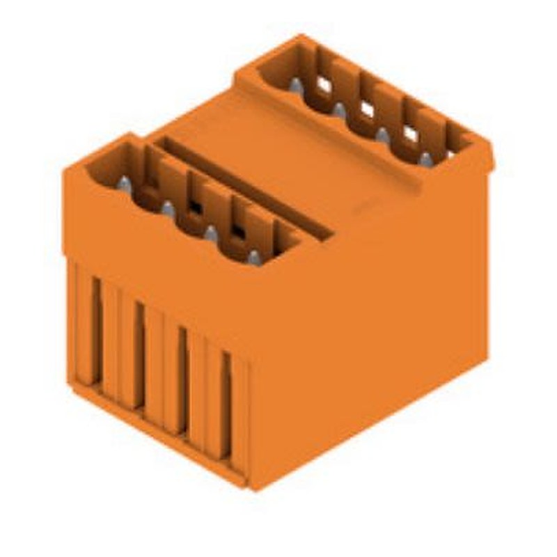 Weidmüller OMNIMATE Signal Series Pluggable Terminal Block, 8-Contact, 5.08 mm Pitch, PCB, 2 Row Solder