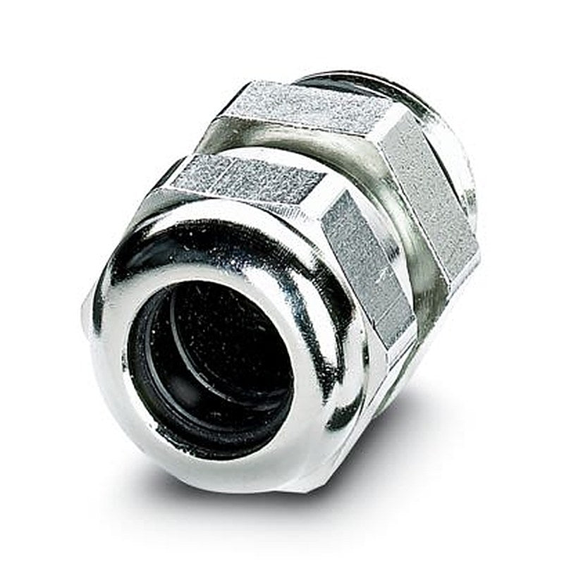 Phoenix Contact RM Series Brass Nickel Plated Brass Cable Gland, M16 x 1.5 Thread, 6.5 mm min., 9.5 mm max., IP68