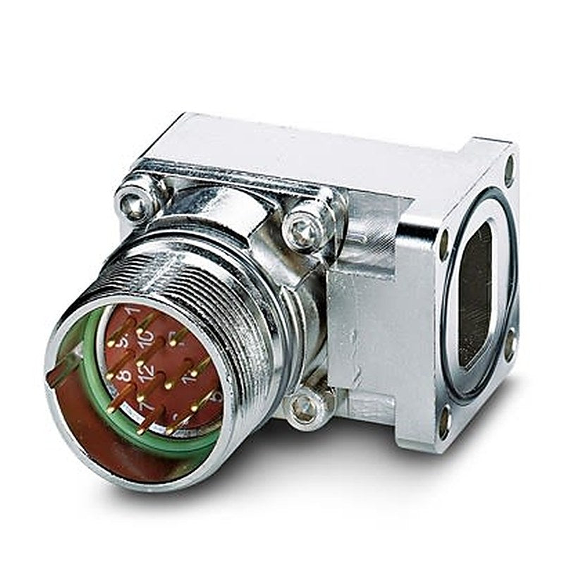 Phoenix Contact Circular Connector, 12 Contacts, Front, M23 Connector, Male, IP67, 1607 Series
