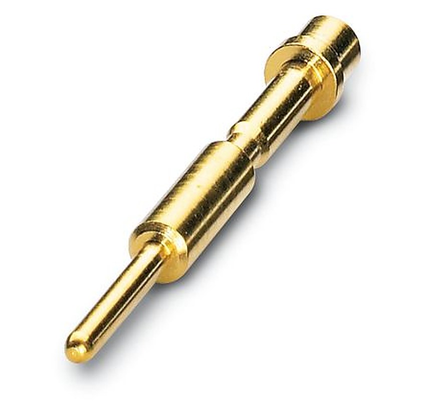 Phoenix Contact Male Crimp Circular Connector Contact, Contact Size 1 mm, Wire Size 0.14mm², 0.5 mm²