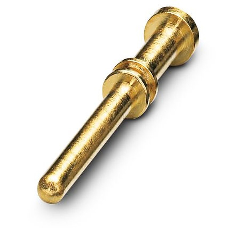 Phoenix Contact Male Crimp Circular Connector Contact, Contact Size 2 mm, Wire Size 0.75mm², 1.5 mm²