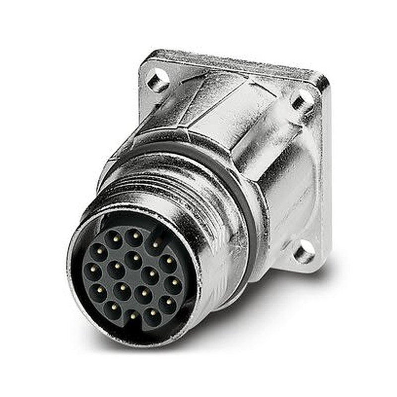 Phoenix Contact Circular Connector, 17 Contacts, Front, Front, M17 Connector, Plug, Male, IP67, ST Series