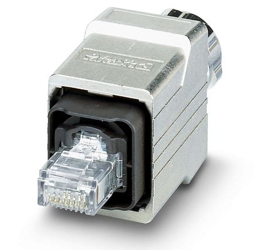 Phoenix Contact VS-PPC-C1-RJ45-MNNA-PG9-4Q5 Series RJ45 Connector Male, Cable, Cat5 Shielded Straight 1 Port 4 Way