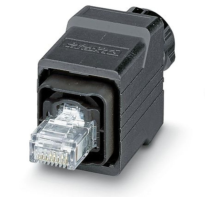 Phoenix Contact VS-PPC-C1-RJ45-POBK-PG9-4Q5 Series RJ45 Connector Male, Cable, Cat5 Shielded Straight 1 Port 4 Way