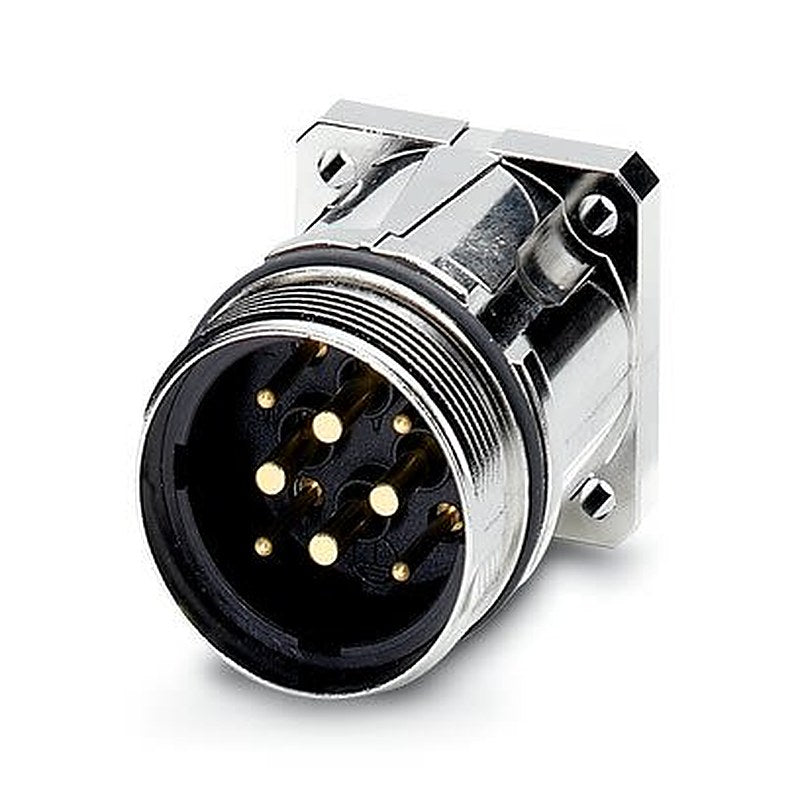 Phoenix Contact Circular Connector, 8 Contacts, Front, Front, M40 Connector, Plug, Male, IP67, SM Series
