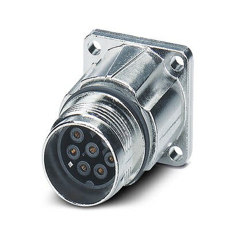Phoenix Contact Circular Connector, 7 Contacts, Front, Front, M17 Connector, Socket, Female, IP67, ST Series