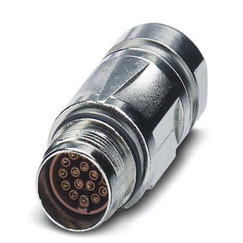 Phoenix Contact Circular Connector, 8 Contacts, Front, M17 Connector, Socket, Female, IP67, ST Series