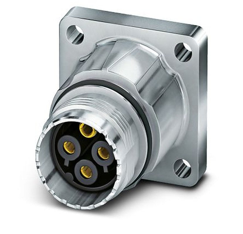 Phoenix Contact Circular Connector, 6 Contacts, Front, M17 Connector, Socket, Female, IP67, ST Series