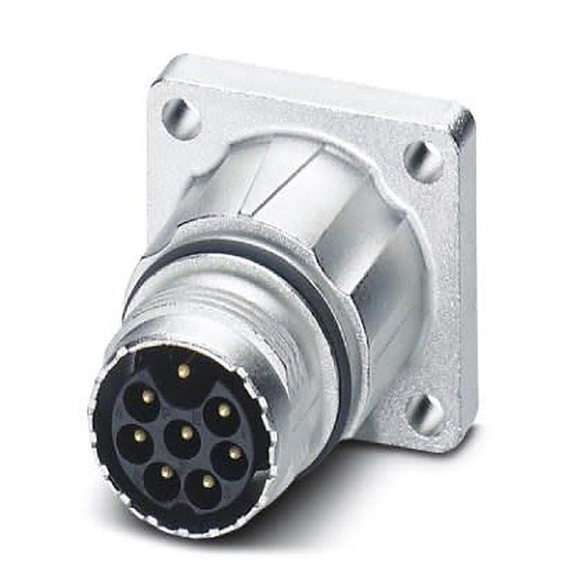 Phoenix Contact Circular Connector, 8 Contacts, Front, M17 Connector, Socket, Male, IP67, ST Series