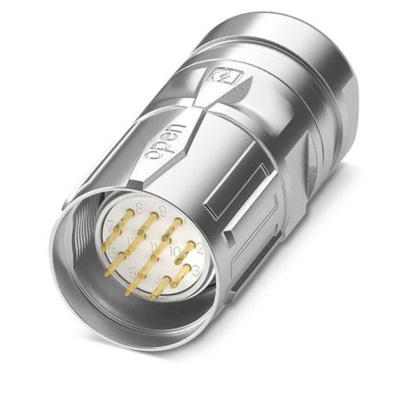 Phoenix Contact Circular Connector, 17 Contacts, Cable, M23 Connector, Plug, Male, IP67