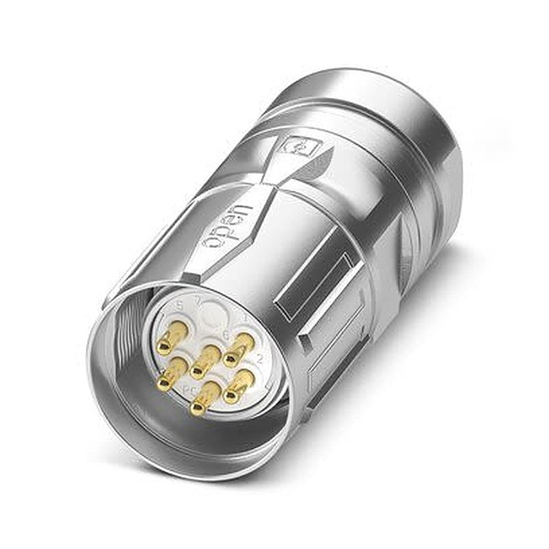 Phoenix Contact Circular Connector, 9 Contacts, Cable, M23 Connector, Plug, Male, IP67, CA Series