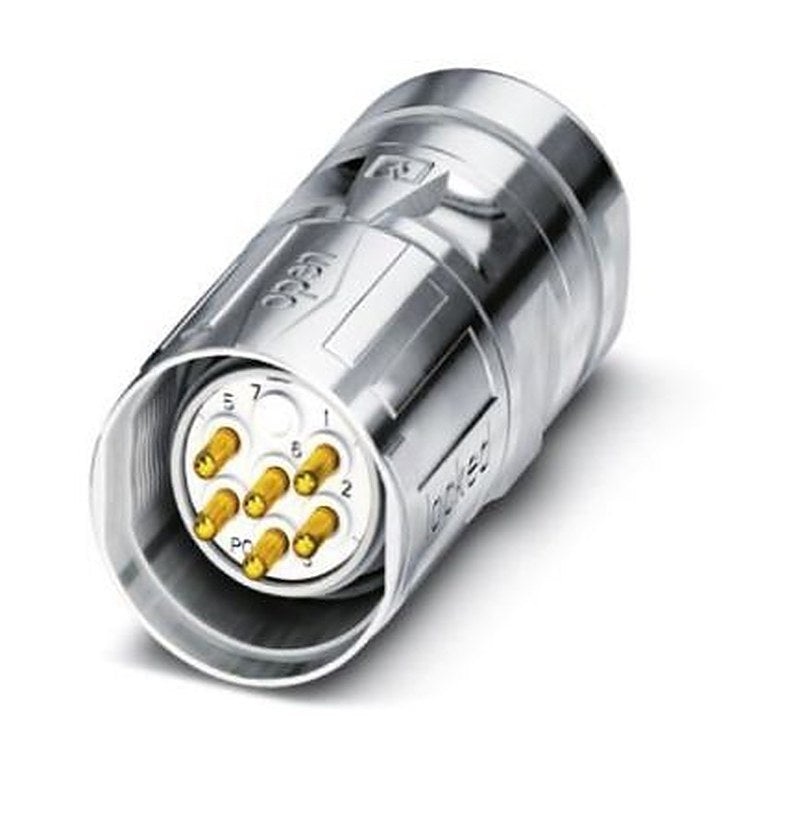 Phoenix Contact Circular Connector, 9 Contacts, Cable, M23 Connector, Plug, Male, IP67, CA Series