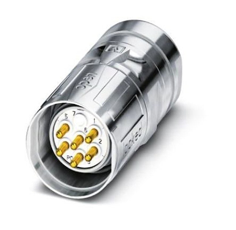 Phoenix Contact Circular Connector, 7 Contacts, Cable, M23 Connector, Plug, Male, IP67, CA Series