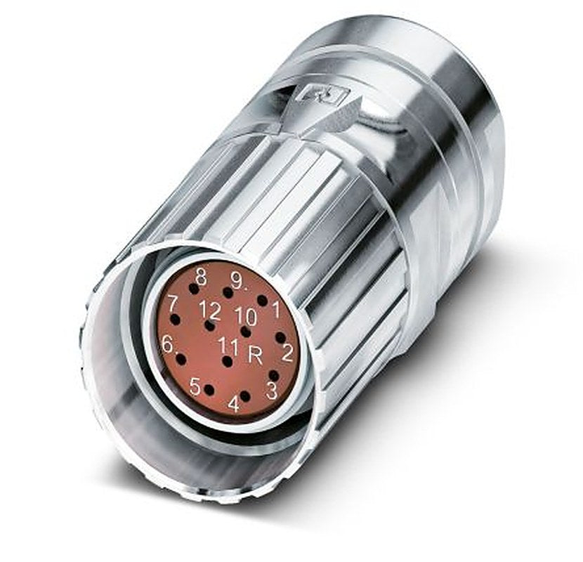 Phoenix Contact Circular Connector, 12 Contacts, Cable, M23 Connector, Socket, Female, IP67