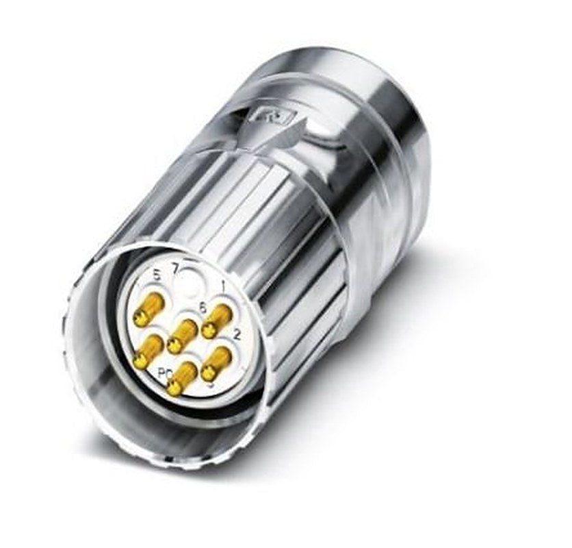 Phoenix Contact Circular Connector, 9 Contacts, Cable, M23 Connector, Plug, Male, IP67, CA Series