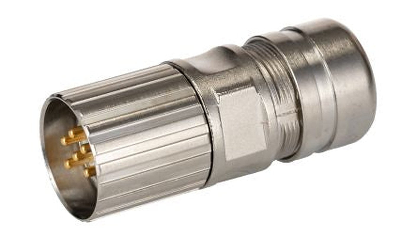 Phoenix Contact Circular Connector, 6 Contacts, Cable, M23 Connector, Plug, Male, IP67, CA-6P Series