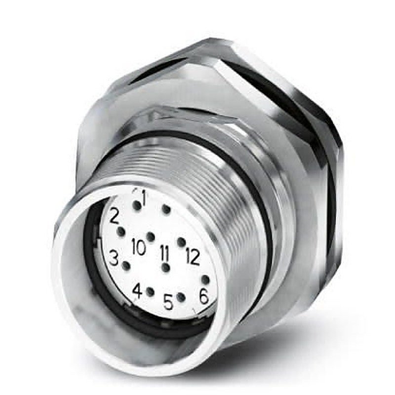 Phoenix Contact Circular Connector, 17 Contacts, Rear, M23 Connector, Socket, Female, IP67, CA Series